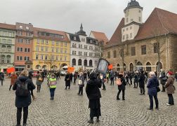 Lockdown Mahnwache Verzweiflung Bei Friseuren In Jena 00014